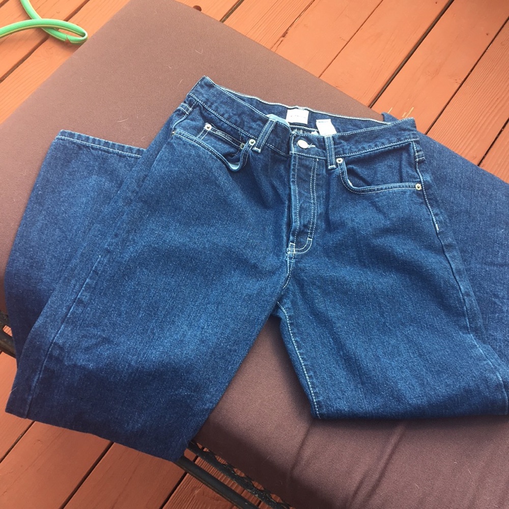 Calvin Klein blue jeans